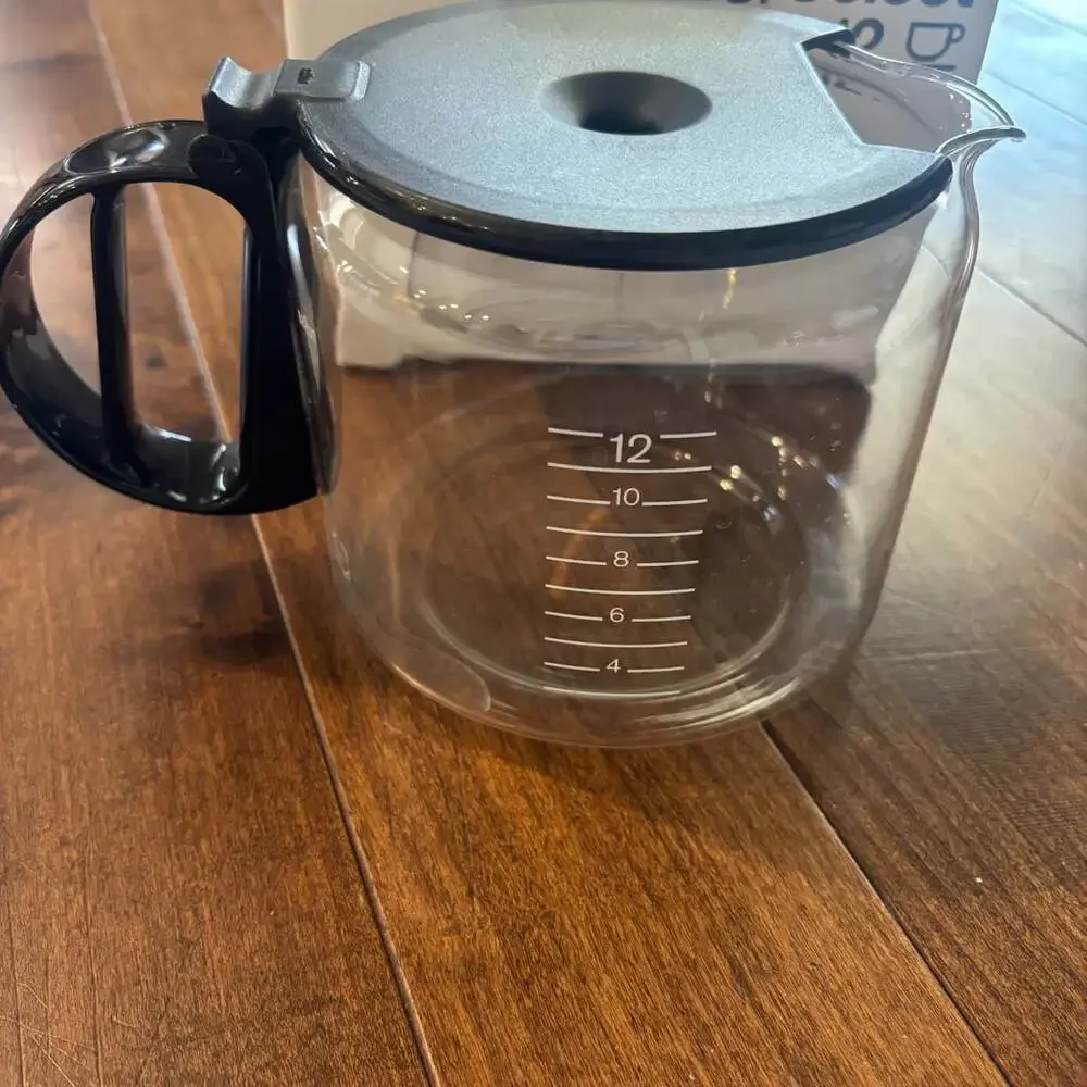 Braun FlavorSelect KFK 12FL 12-Cup Replacement Glass Coffee Carafe w/ Lid